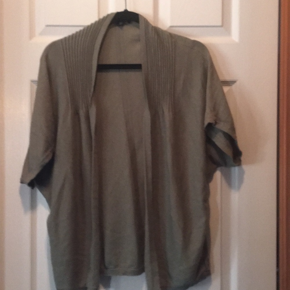 AGB petite green cardigans
